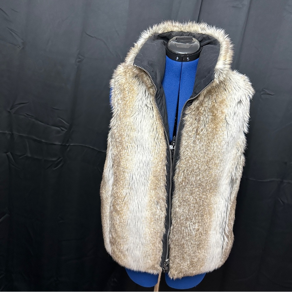 Faux Fur Reversible Vest